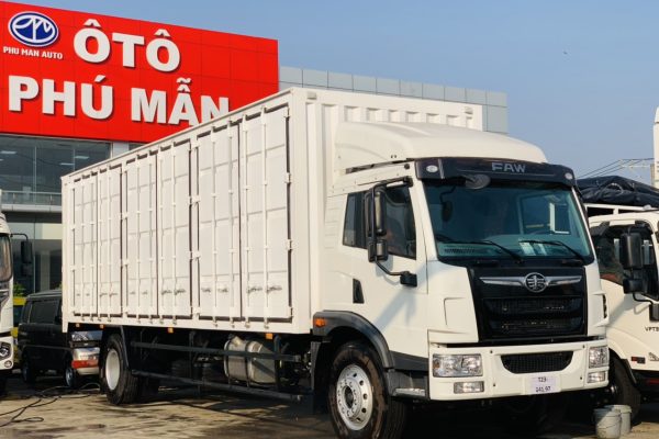 XE TẢI FAW 8 TẤN THÙNG KÍN CONTAINER