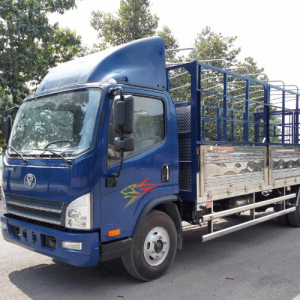 Ngoại thất xe tải Faw Tiger được thiết kế cứng cạp, hiện đại
