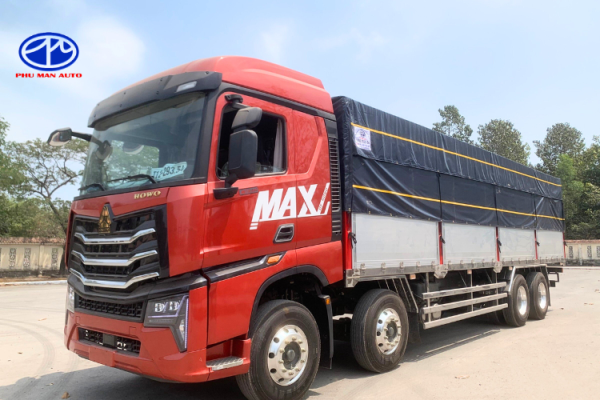 Nột thất xe Howo Max 16t7 đầy đủ tiện nghi