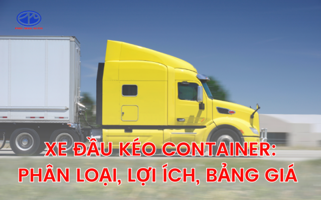 Xe đầu kéo container