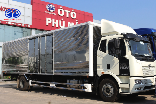 Xe tải FAW 7t45 thùng kín 9m7