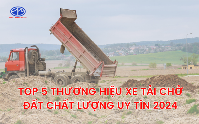 Xe ben chở đất