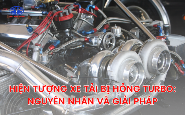Hiện tượng xe tải bị hỏng Turbo