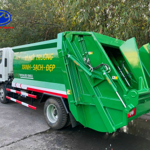 Xe có thùng chứa được làm từ inox 304 chống rỉ sét