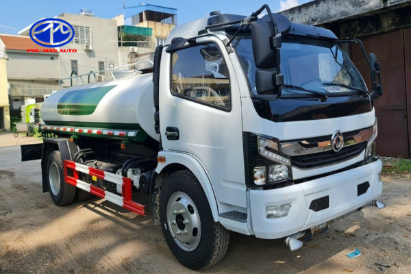 Xe bồn chở nước DongFeng 6 khối
