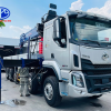 Xe tải Chenglong 5 chân gắn cẩu