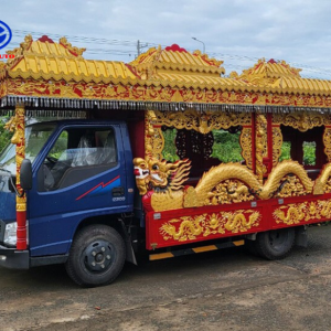 Xe tang lễ được thiết kế để phục vụ nghi thức đưa tiễn người khuất