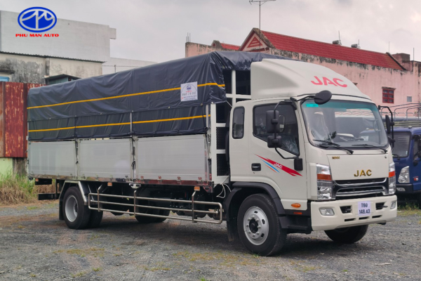 Xe tải Jac N900 thùng bửng nhôm