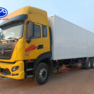 Xe tải Dongfeng 3 chân KL270 thùng container 9m9