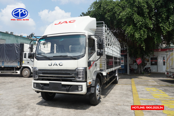 Cabin xe Jac N900s E5 được sơn tĩnh điện chuẩn quốc tế
