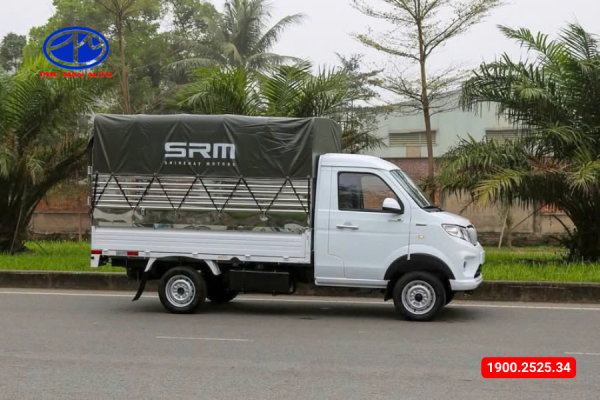 Kích thước xe nhỏ gọn chở hàng linh hoạt trong cả khu nội thành