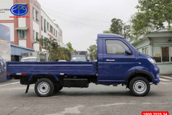 Thùng xe chịu lực tốt, chống trượt khi chở hàng hóa