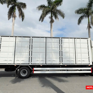 Thùng xe siêu dài, thiết kế theo tiêu chuẩn container
