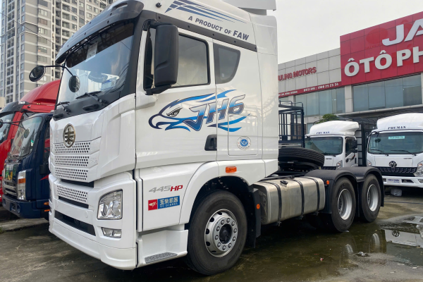Xe đầu kéo FAW 2 cầu JH6 445HP mạnh mẽ, bển bỉ