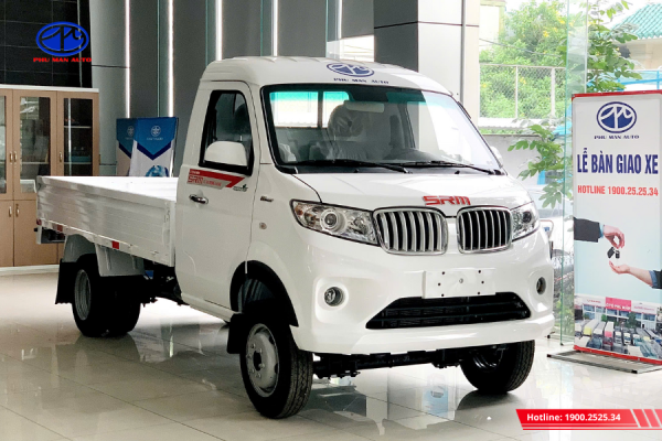 Xe SRM S1 màu trắng mang vẻ ngoài tinh tế, hiện đại