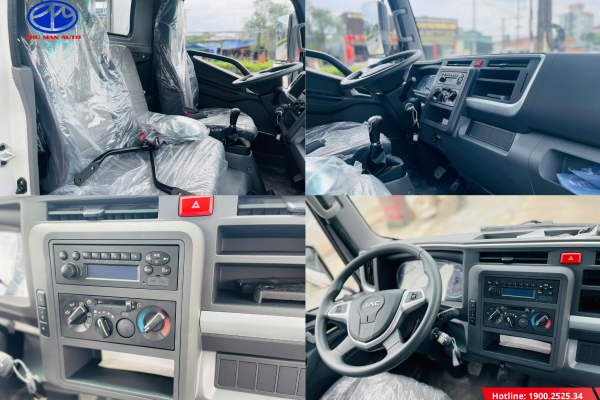 Nội thất xe tập lái JAC N360S E5 đầy đủ tiện nghi