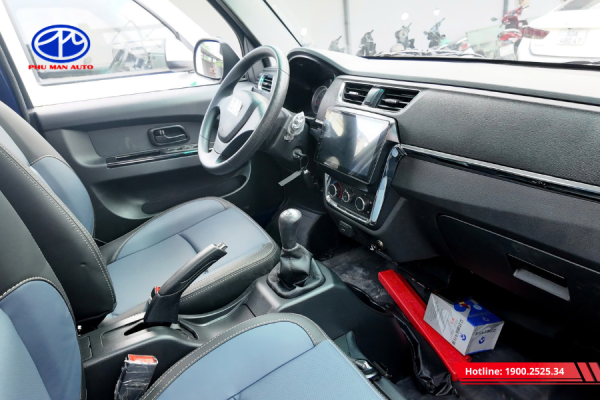 Cabin xe SRM S1 thùng kín rộng rãi, hiện đại