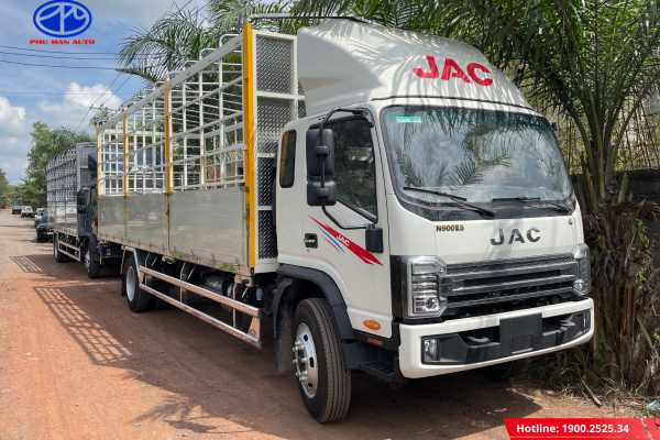 JAC N900E5 bửng nhôm sở hữu ngoại thất vững chắc