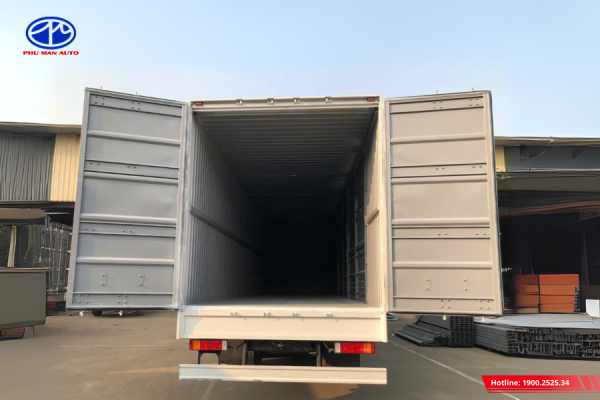 Kết cấu sàn vách thùng xe cứng cáp bền bỉ