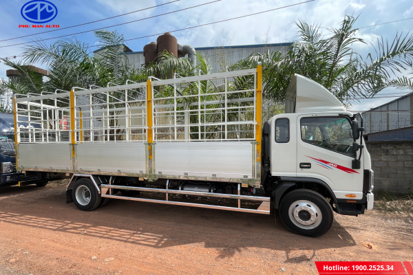 Thùng xe dài 7m chuyên chở tối ưu nhiều loại hàng hóa