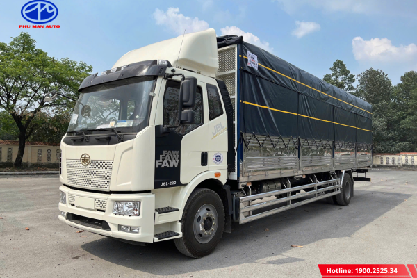 Xe tải Faw J6H được thiết kế hiện đại, chắc chắn