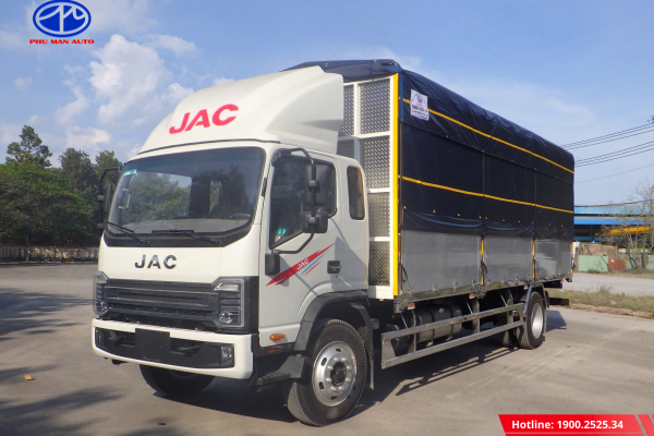 Xe tải JAC 9 tấn N900 E5 thùng bửng nhôm