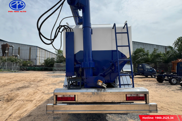 Bồn xe có đang trang bị hệ thống cho phép cám xả nhanh chóng, tiết kiệm thời gian