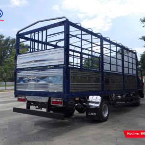 Xe JAC N750s E5 thùng mui bạt tiêu chuẩn, thiết kế linh hoạt