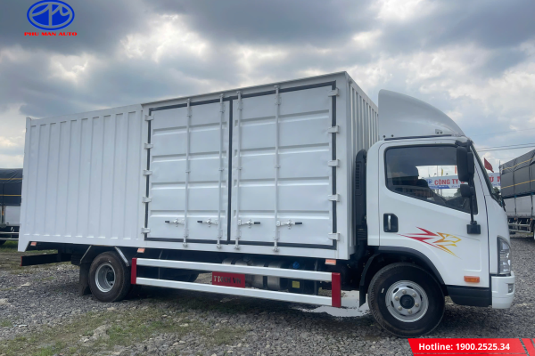 Xe tải FAW Tiger thùng kin container đời 2025