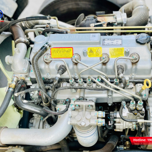 Xe trang bị động cơ Yuchai mạnh mẽ, bền bỉ, tiết kiệm nhiên liệu