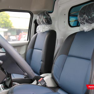 Ghế bọc da cao cấp, hỗ trợ tốt cho chuyến đi dài