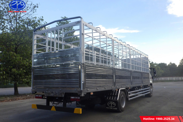 Thùng mui bạt chất lượng cao, chắc chắn và bền bỉ