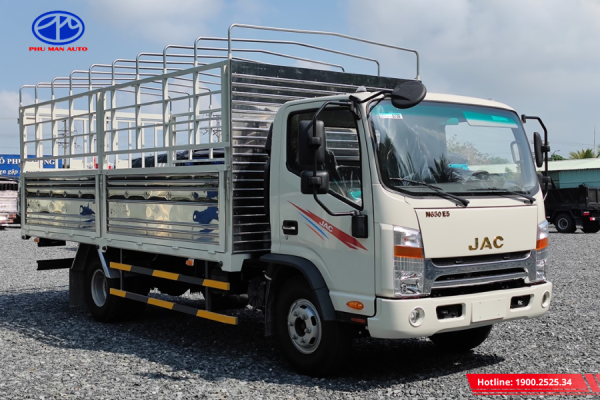 Xe tải JAC N650 E5 thùng bạt
