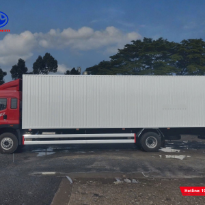 Thùng xe siêu dài 9m9 kín đáo, chịu tải cao