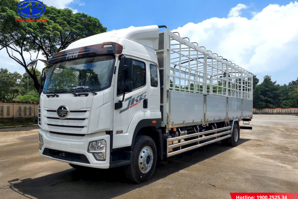 Xe tải Faw JK6 có vẻ ngoài hiện đại, sang trọng