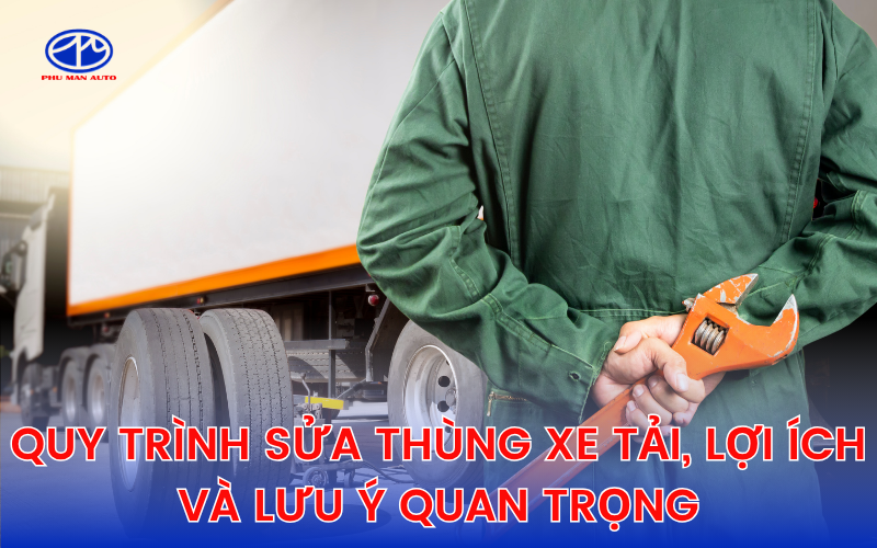 Sửa thùng xe tải