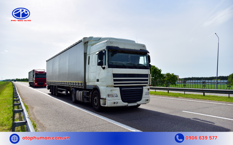 Thùng xe chắc chắn giúp xe an toàn khi vận hành