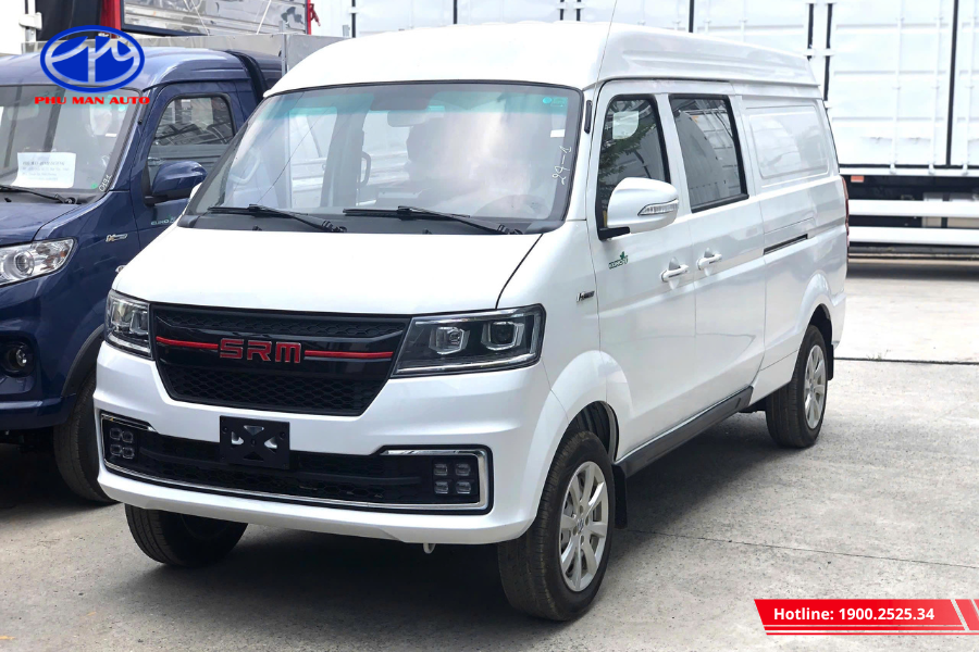 Xe tải VAN SRM X30L 5 chỗ có ngoại thất sang trọng như xe du lịch