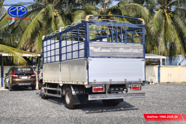 Thùng mui bạt bửng nhôm cao cấp, chống gỉ sét