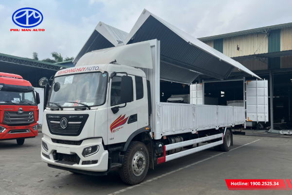 Xe tải Dongfeng 6750kg thùng cánh dơi 9m6