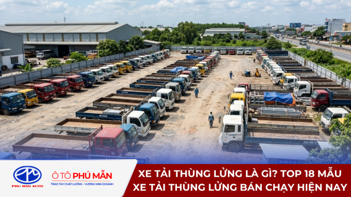 Xe tải thùng lửng