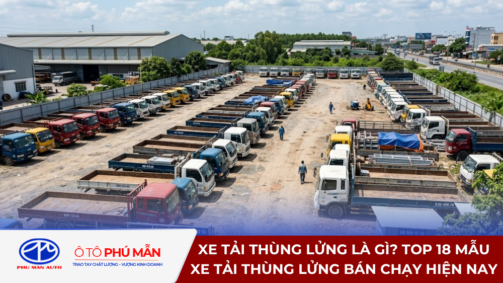 Xe tải thùng lửng