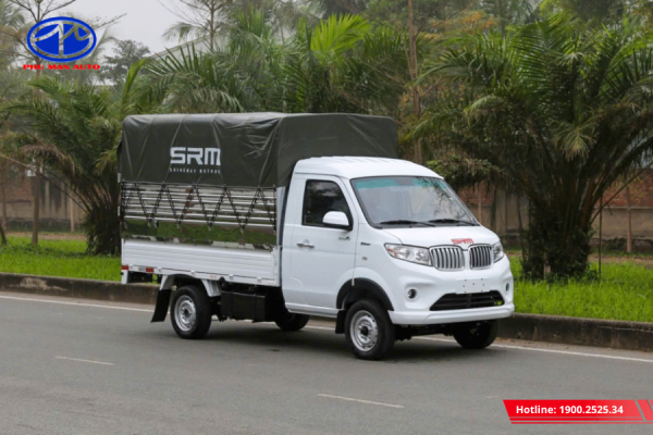 Dòng xe tải nhẹ SRM T15 hiện đại, linh hoạt