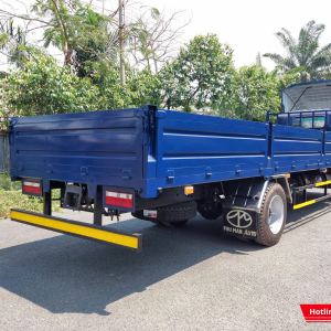 Khung thùng xe được gia cố đảm bảo độ bền cao