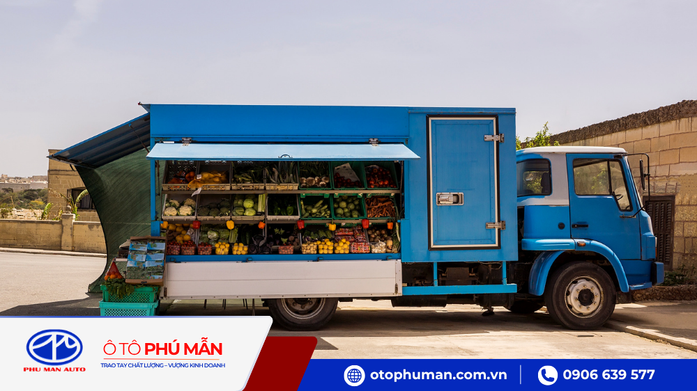 Lựa chọn xe tải phù với hàng hóa chuyên chở