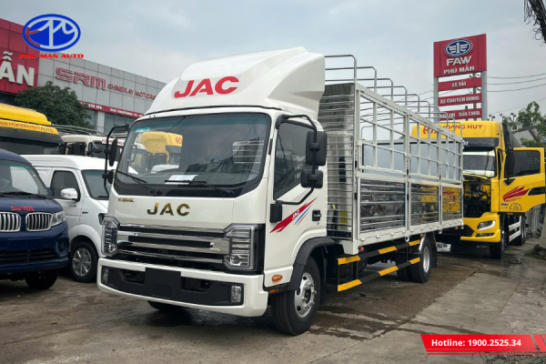 Xe tải JAC N350SL E5 3t5 thùng bạt 6m2