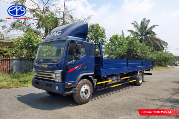 Xe tải JAC N900s E5 thùng lửng dài 7m6