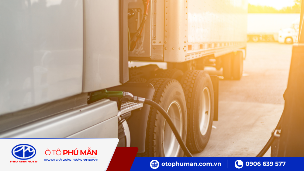 Xe tải trung trở lên thường sử dụng động cơ dầu