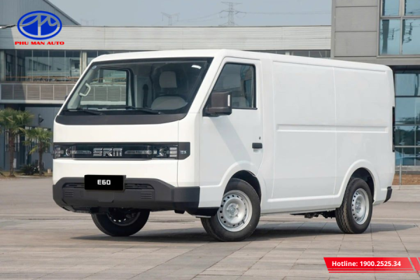 Xe van điện SRM E60 thùng dài 2m8