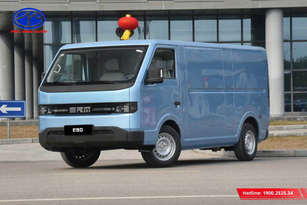 Xe van điện SRM E8 2 chỗ